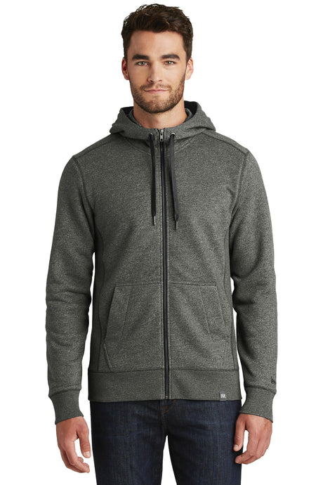 New Era Men's French Terry Full-Zip Hoodie. NEA502 New Era