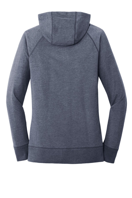 New Era Women's Sueded Cotton Blend Full-Zip Hoodie. LNEA122 New Era