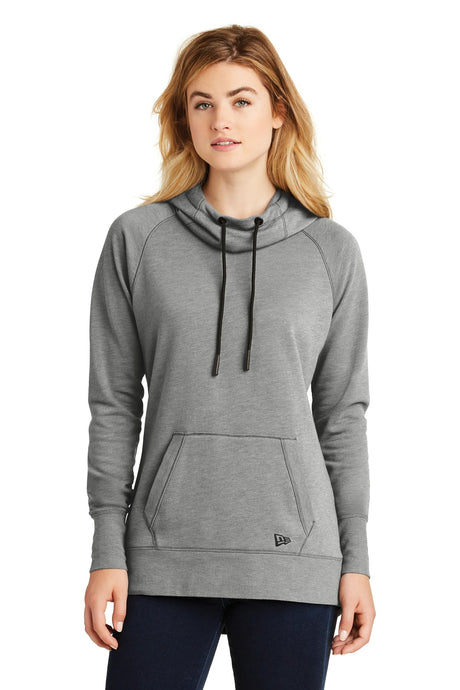 New Era Women's Tri-Blend Fleece Pullover Hoodie. LNEA510 New Era