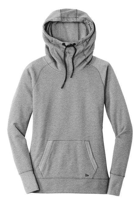 New Era Women's Tri-Blend Fleece Pullover Hoodie. LNEA510 New Era