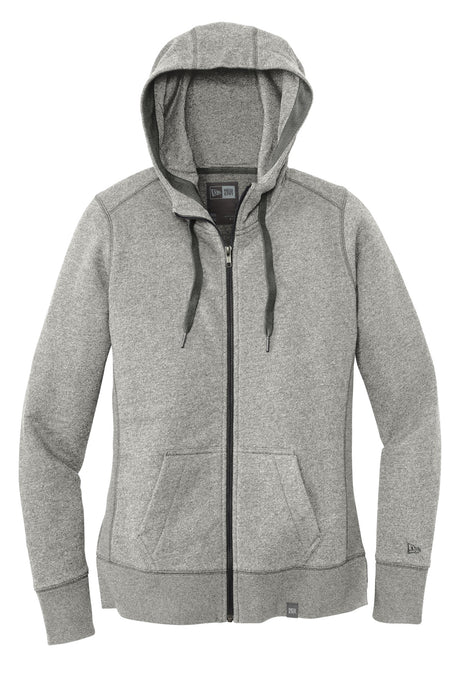 New Era Women's French Terry Full-Zip Hoodie. LNEA502 New Era
