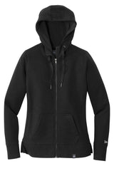 New Era Women's French Terry Full-Zip Hoodie. LNEA502 New Era