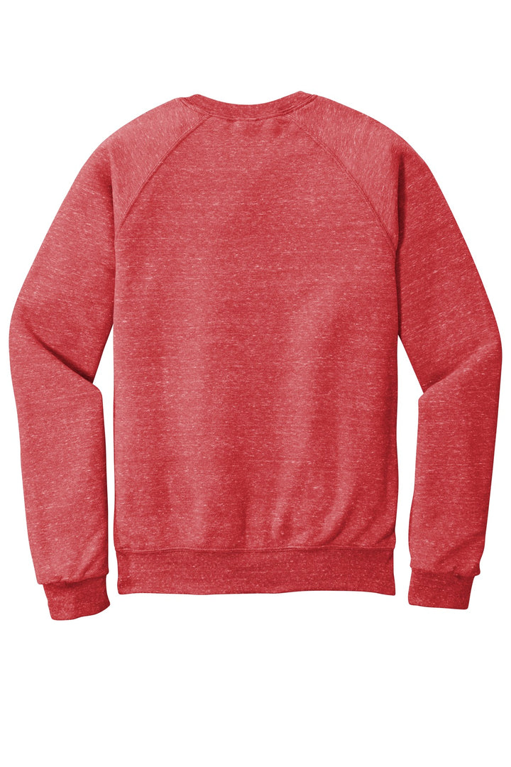 JERZEES Men's Snow Heather French Terry Raglan Crew Sweatshirt 91M JERZEES