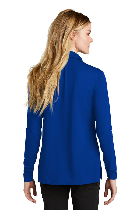 Nike Women's Dri-FIT Micro Pique 2.0 Long Sleeve Polo. NKDC2105 Nike