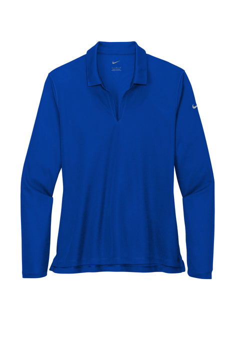 Nike Women's Dri-FIT Micro Pique 2.0 Long Sleeve Polo. NKDC2105 Nike