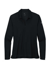 Nike Women's Dri-FIT Micro Pique 2.0 Long Sleeve Polo. NKDC2105 Nike