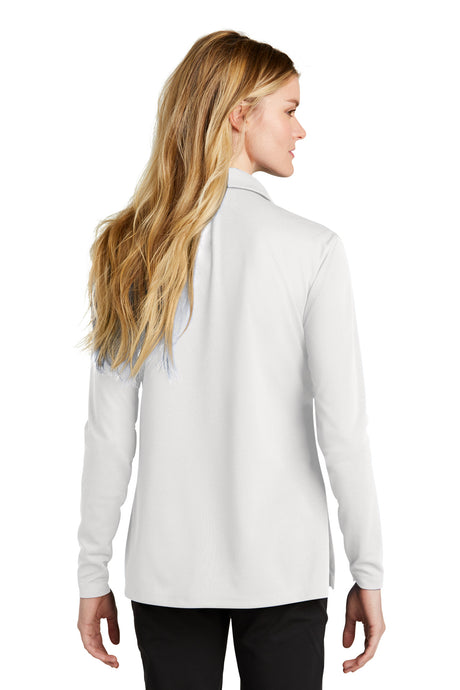Nike Women's Dri-FIT Micro Pique 2.0 Long Sleeve Polo. NKDC2105 Nike