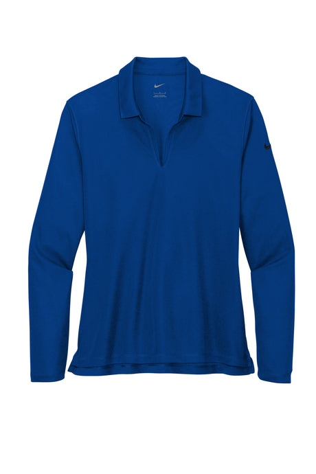 Nike Women's Dri-FIT Micro Pique 2.0 Long Sleeve Polo. NKDC2105 Nike