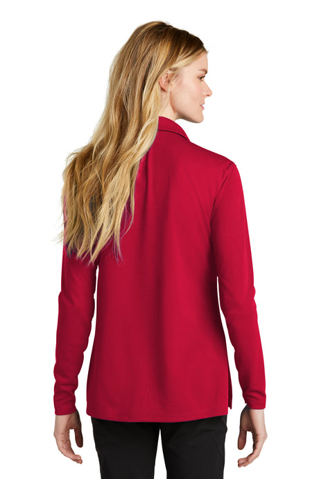 Nike Women's Dri-FIT Micro Pique 2.0 Long Sleeve Polo. NKDC2105 Nike