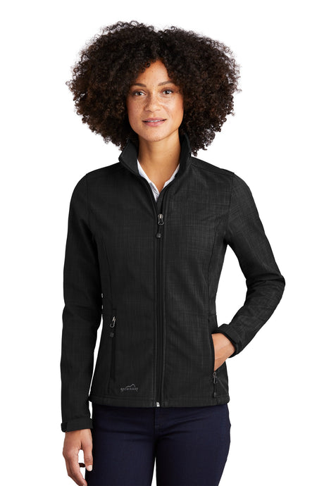 Eddie Bauer Women's Shaded Crosshatch Soft Shell Jacket. EB533 Eddie Bauer