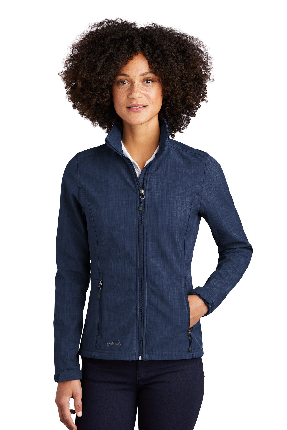 Eddie Bauer Women's Shaded Crosshatch Soft Shell Jacket. EB533 Eddie Bauer