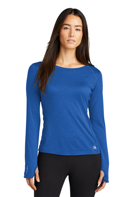 OGIO ENDURANCE Women's Long Sleeve Pulse Crew. LOE321 OGIO