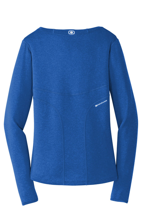 OGIO ENDURANCE Women's Long Sleeve Pulse Crew. LOE321 OGIO
