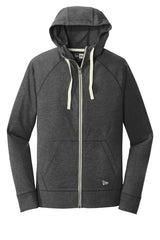 New Era Men's Sueded Cotton Blend Full-Zip Hoodie. NEA122 New Era