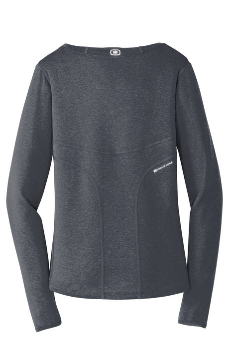 OGIO ENDURANCE Women's Long Sleeve Pulse Crew. LOE321 OGIO