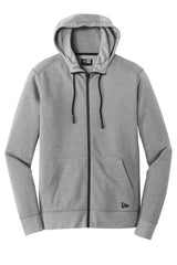 New Era Men's Tri-Blend Fleece Full-Zip Hoodie. NEA511 New Era
