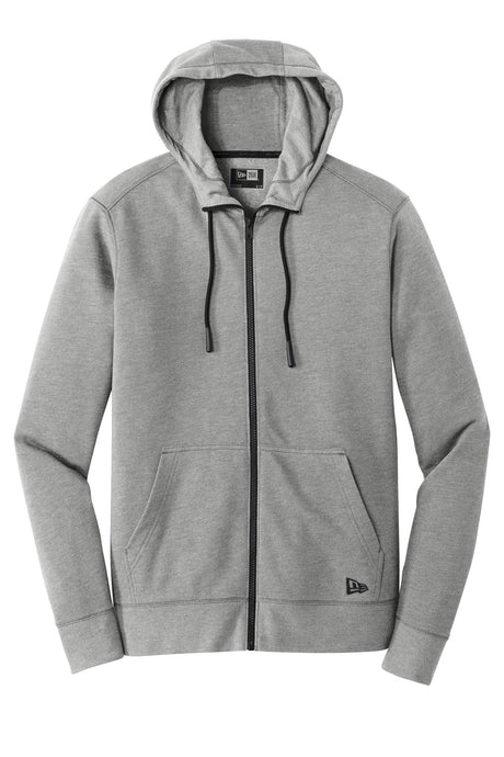 New Era Men's Tri-Blend Fleece Full-Zip Hoodie. NEA511 New Era