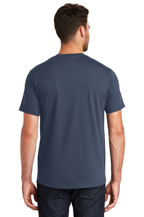 New Era Men's Heritage Blend Varsity Tee. NEA107 New Era