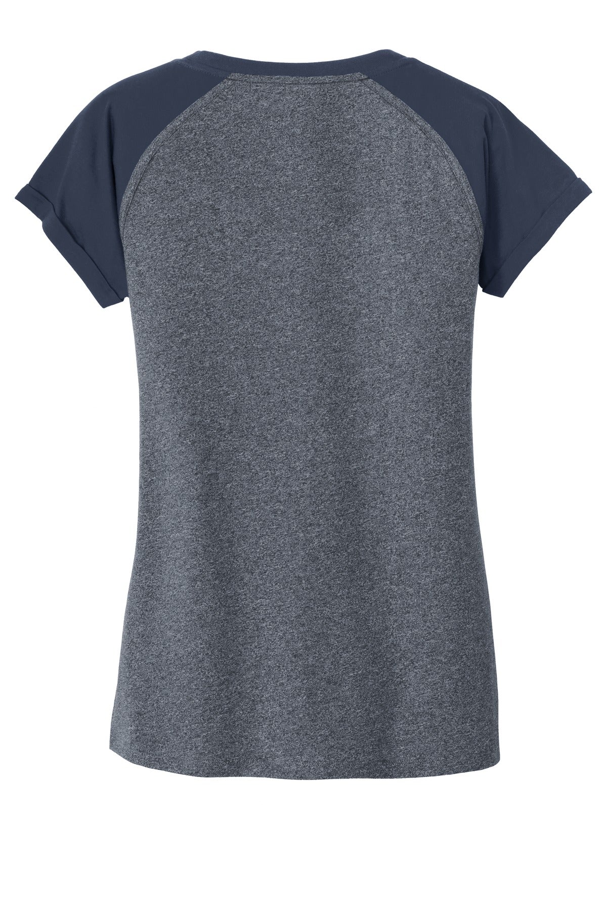 New Era Women's Heritage Blend Varsity Tee. LNEA107 New Era
