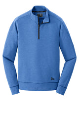 New Era Men's Tri-Blend Fleece 1/4-Zip Pullover. NEA512 New Era