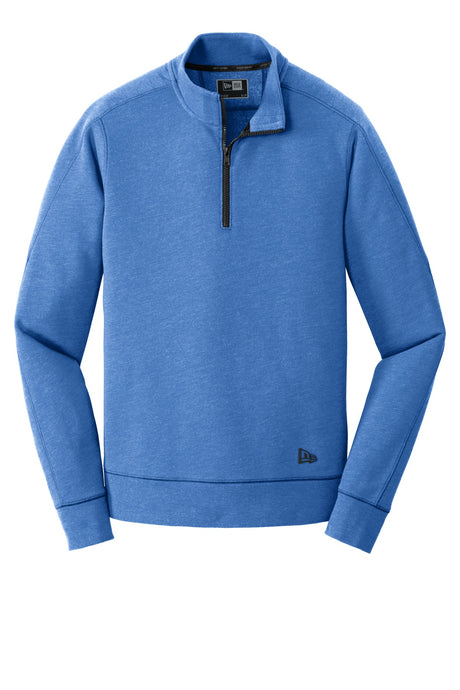 New Era Men's Tri-Blend Fleece 1/4-Zip Pullover. NEA512 New Era