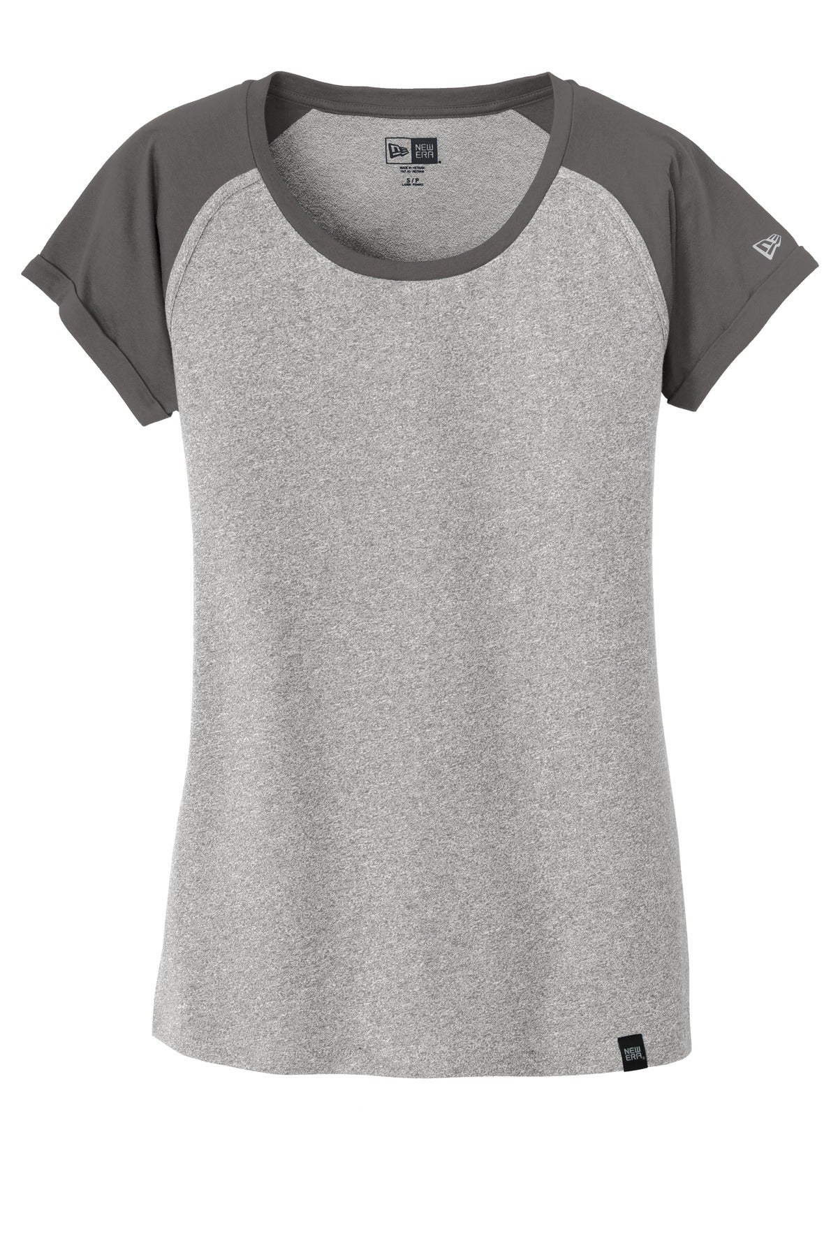 New Era Women's Heritage Blend Varsity Tee. LNEA107 New Era