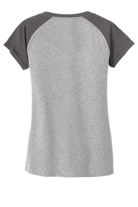 New Era Women's Heritage Blend Varsity Tee. LNEA107 New Era