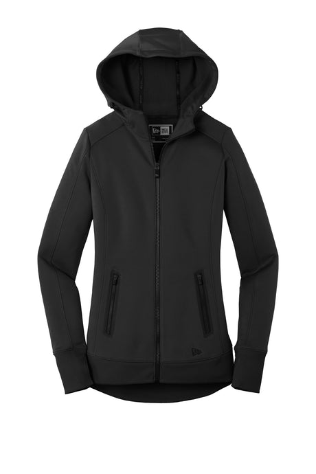 New Era Women's Venue Fleece Full-Zip Hoodie. LNEA522 New Era