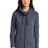 New Era Women's Tri-Blend Fleece Full-Zip Hoodie. LNEA511 New Era