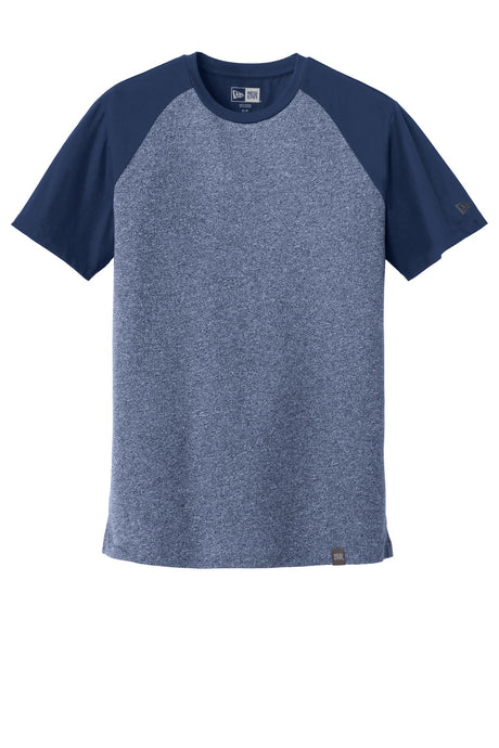 New Era Men's Heritage Blend Varsity Tee. NEA107 New Era