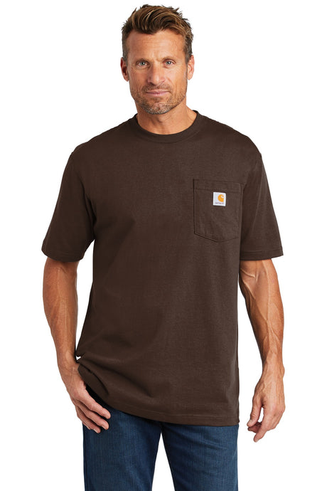 Carhartt Men's Tall Workwear Pocket Short Sleeve T-Shirt CTTK87 Carhartt