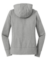 New Era Women's Tri-Blend Fleece Full-Zip Hoodie. LNEA511 New Era