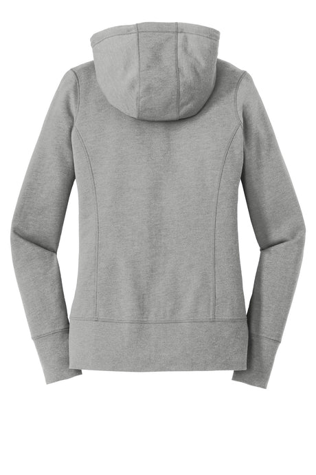 New Era Women's Tri-Blend Fleece Full-Zip Hoodie. LNEA511 New Era