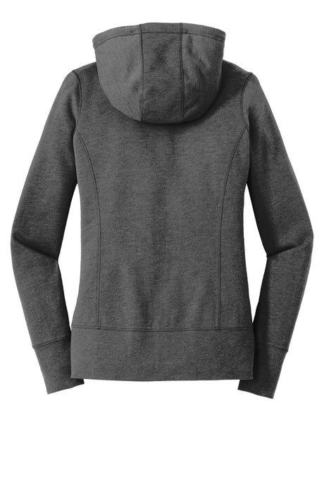 New Era Women's Tri-Blend Fleece Full-Zip Hoodie. LNEA511 New Era
