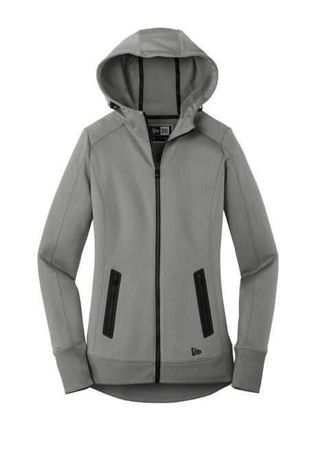 New Era Women's Venue Fleece Full-Zip Hoodie. LNEA522 New Era