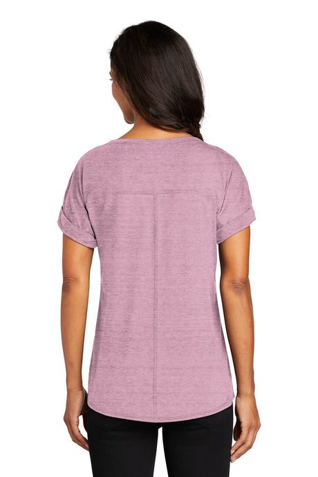 OGIO Women's Luuma Cuffed Short Sleeve. LOG800 OGIO