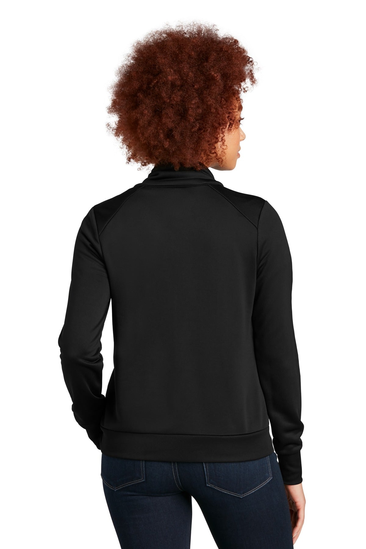New Era Women's Performance Terry Full-Zip Cowl. LNEA530 New Era