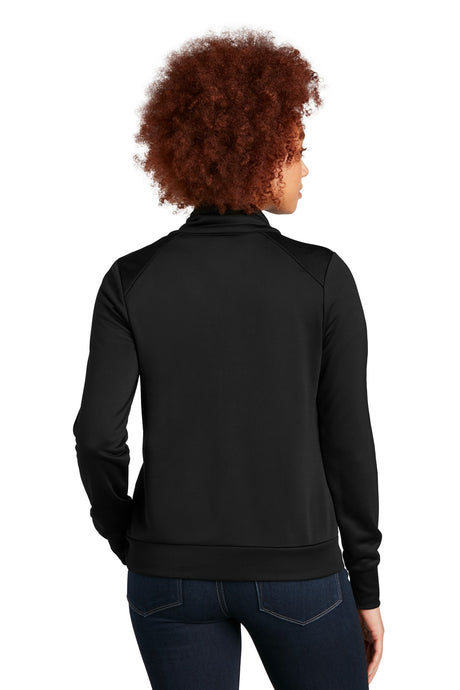 New Era Women's Performance Terry Full-Zip Cowl. LNEA530 New Era