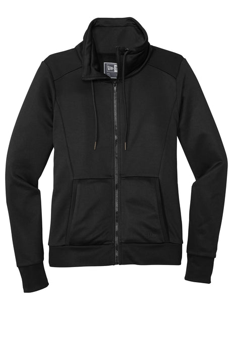 New Era Women's Performance Terry Full-Zip Cowl. LNEA530 New Era