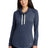 New Era Women's Sueded Cotton Blend Cowl Tee. LNEA123 New Era