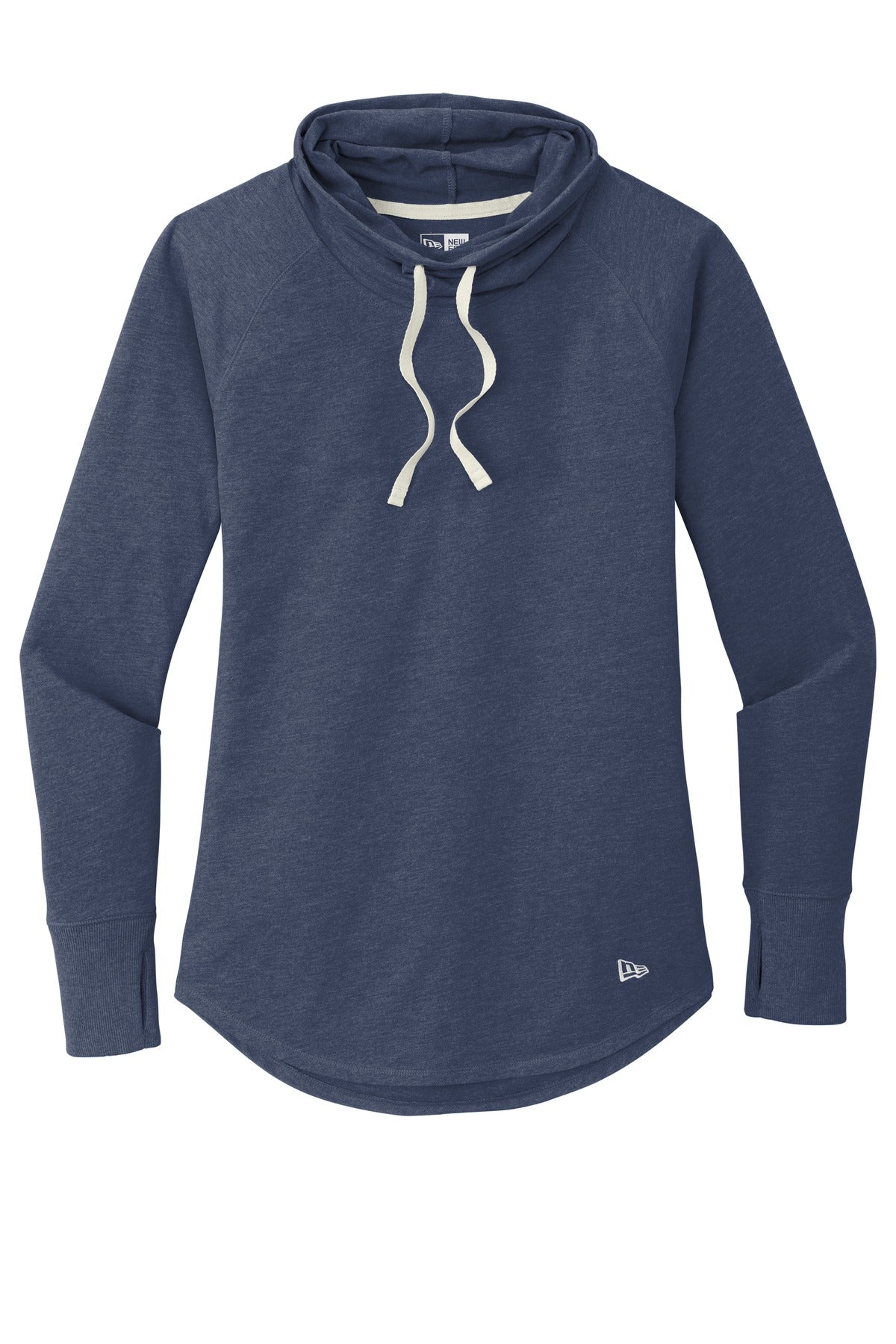 New Era Women's Sueded Cotton Blend Cowl Tee. LNEA123 New Era