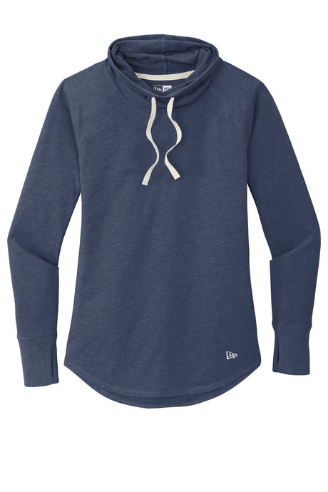 New Era Women's Sueded Cotton Blend Cowl Tee. LNEA123 New Era