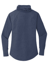 New Era Women's Sueded Cotton Blend Cowl Tee. LNEA123 New Era