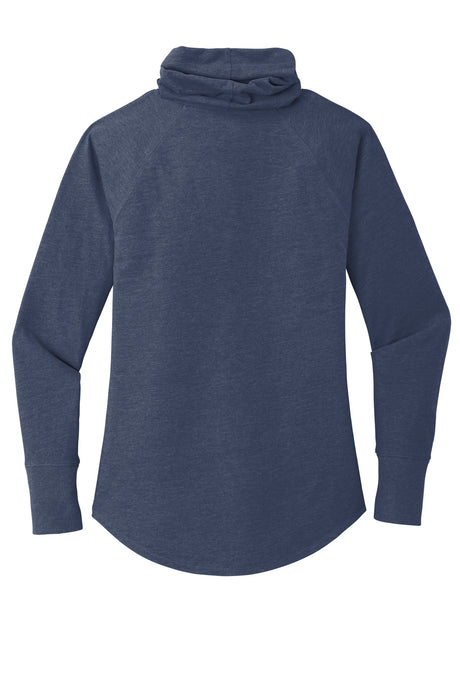 New Era Women's Sueded Cotton Blend Cowl Tee. LNEA123 New Era