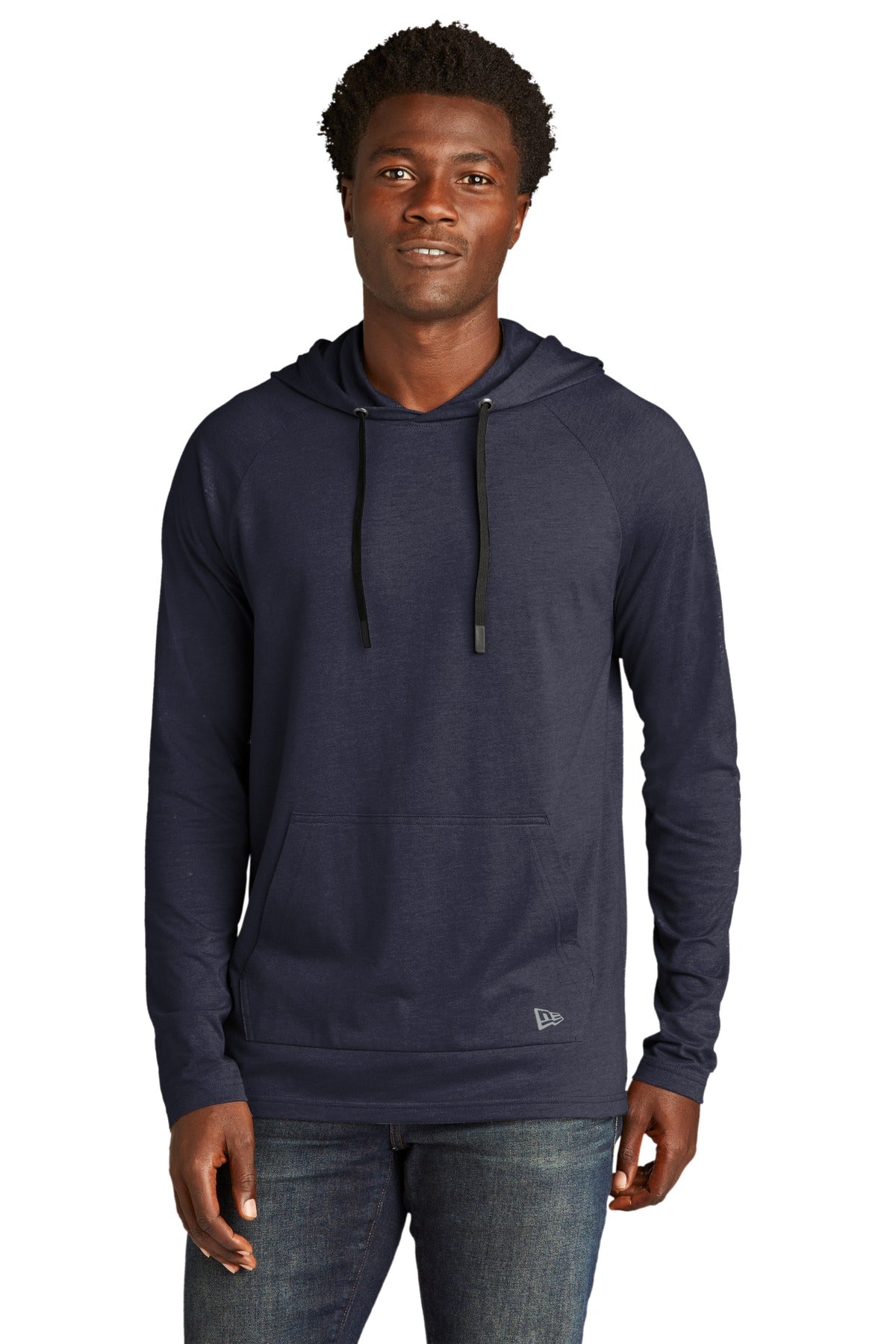 New Era Men's Tri-Blend Hoodie. NEA137 New Era