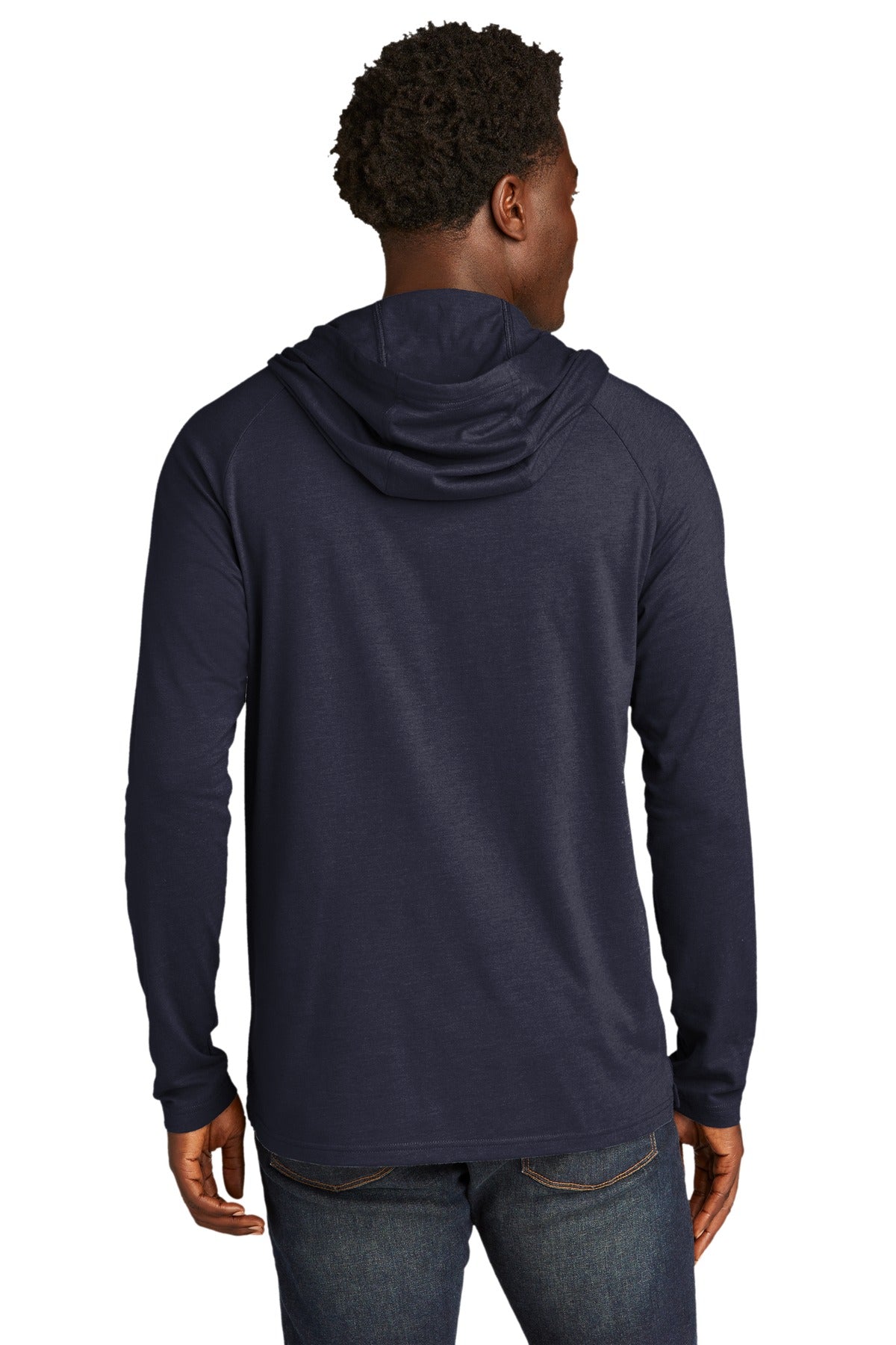New Era Men's Tri-Blend Hoodie. NEA137 New Era