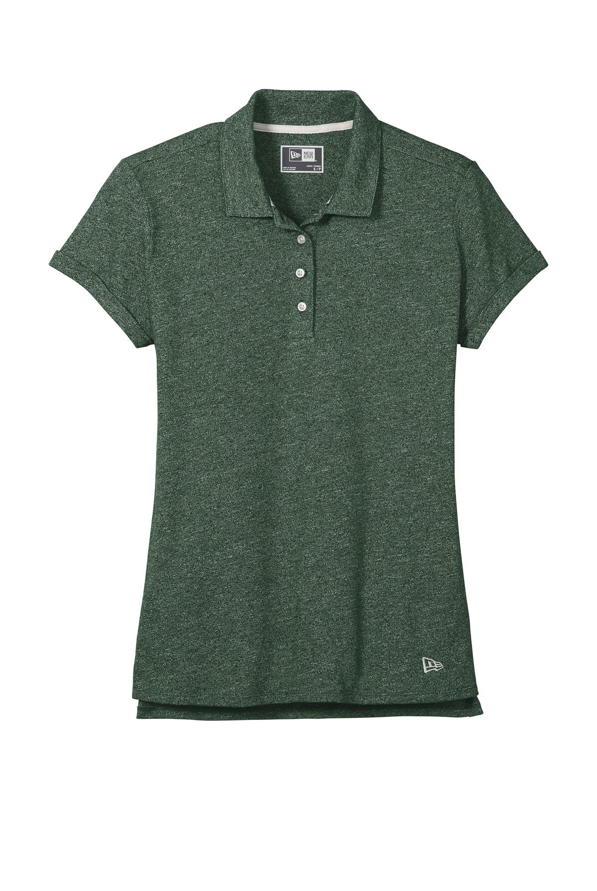 New Era Women's Slub Twist Polo. LNEA301 New Era