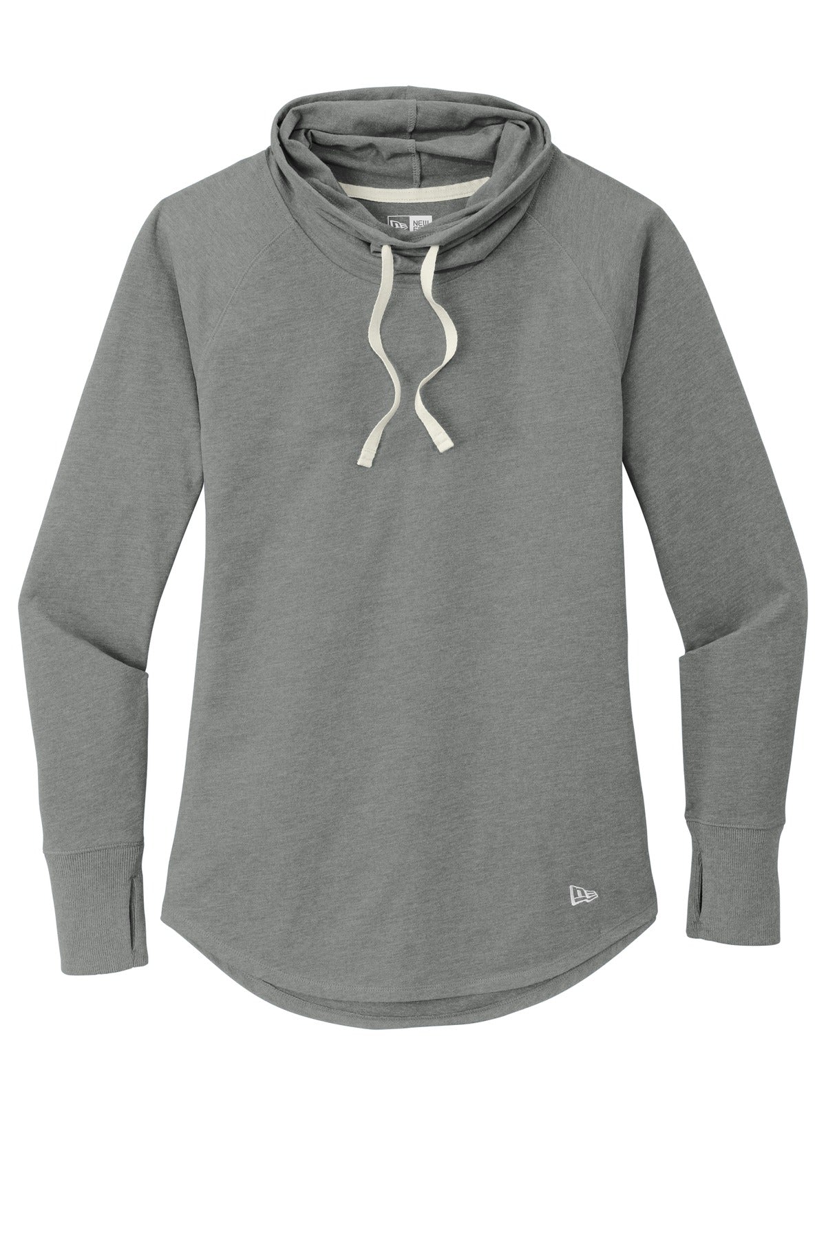 New Era Women's Sueded Cotton Blend Cowl Tee. LNEA123 New Era
