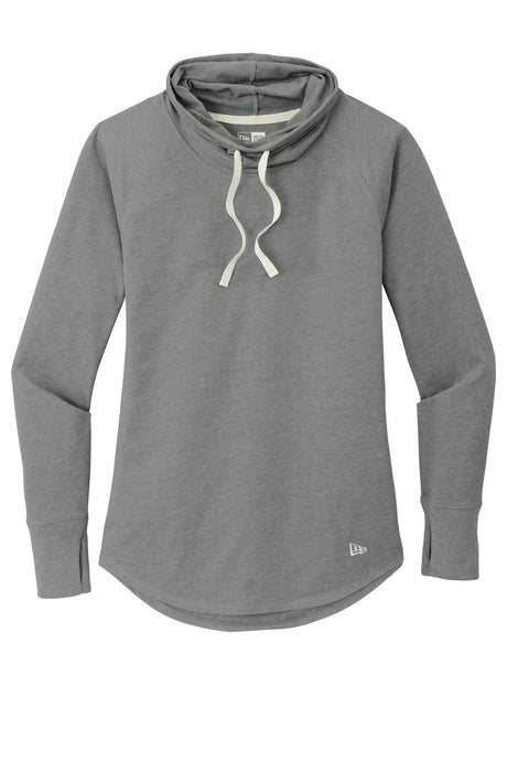 New Era Women's Sueded Cotton Blend Cowl Tee. LNEA123 New Era