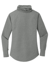 New Era Women's Sueded Cotton Blend Cowl Tee. LNEA123 New Era